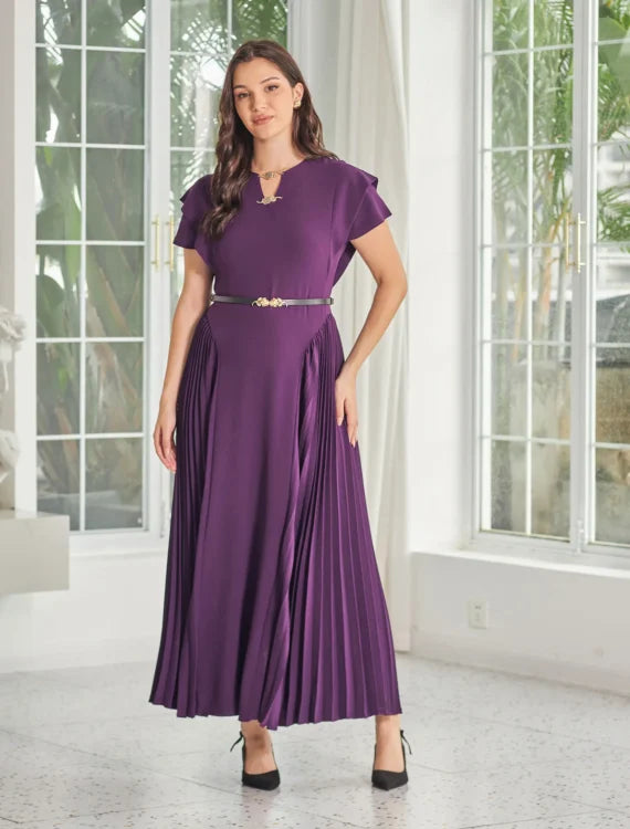 فستان رومانا بنفسجي