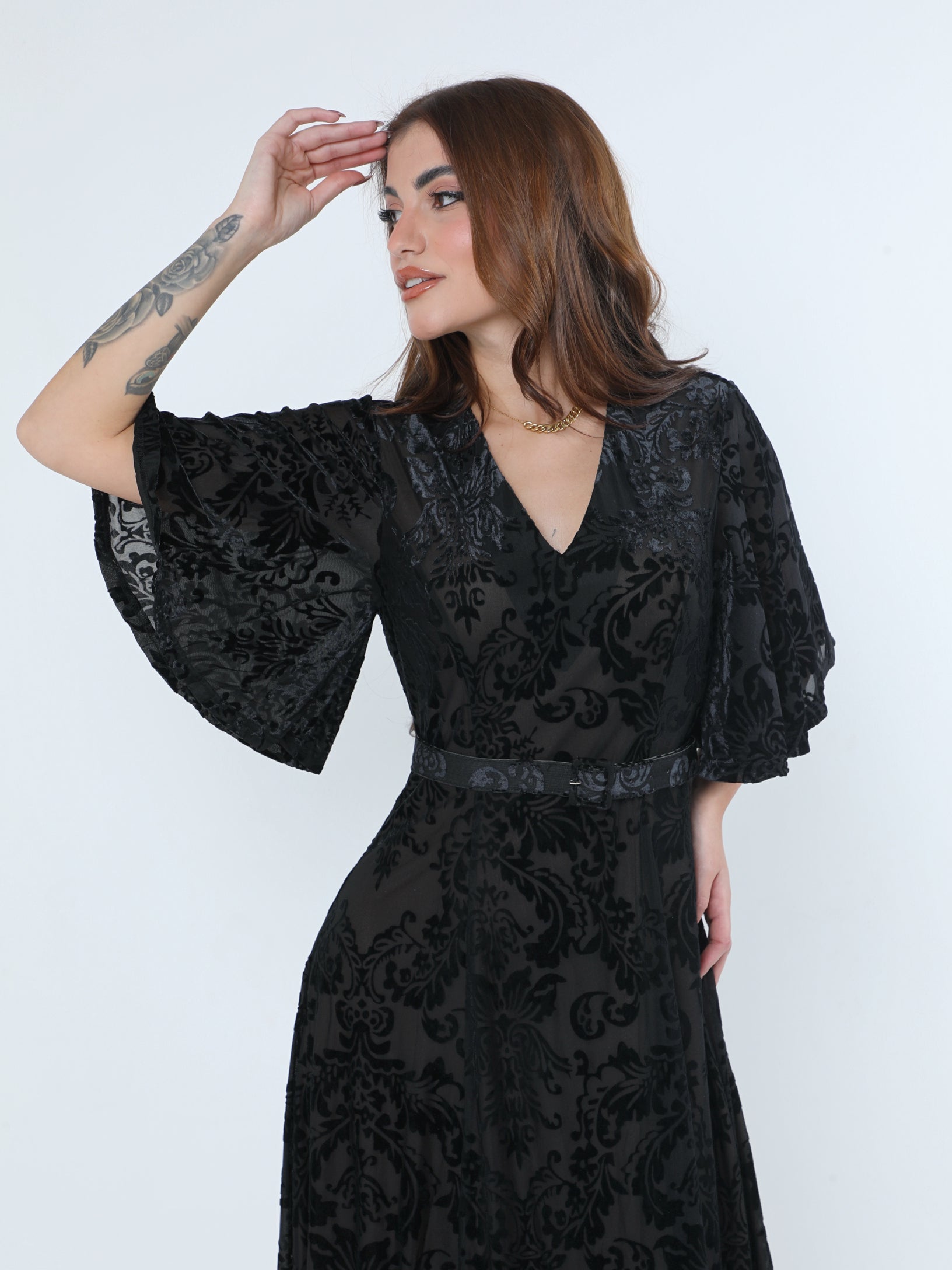 فستان نسائي مخمل