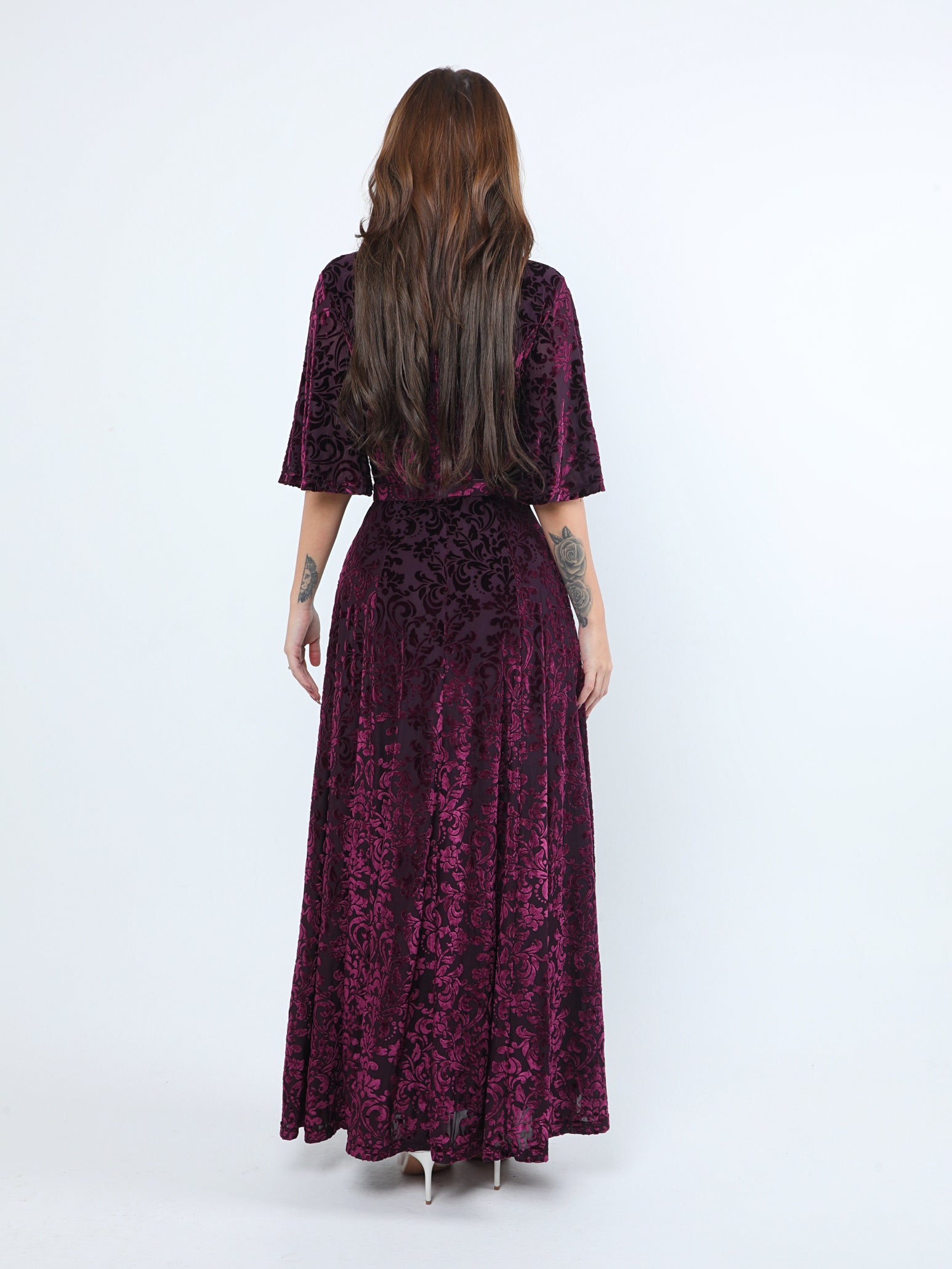 فستان نسائي مخمل