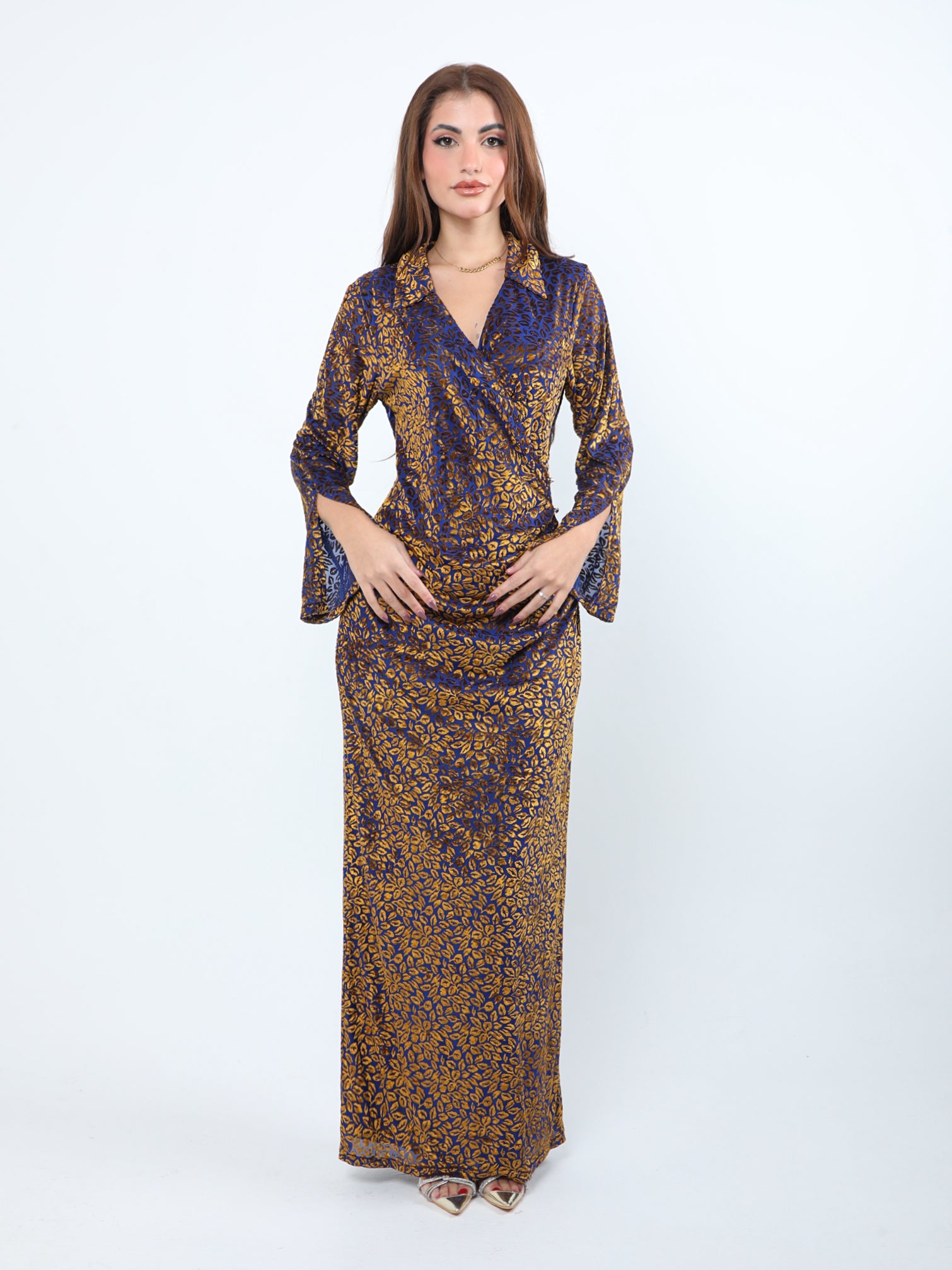 فستان نسائي مخمل