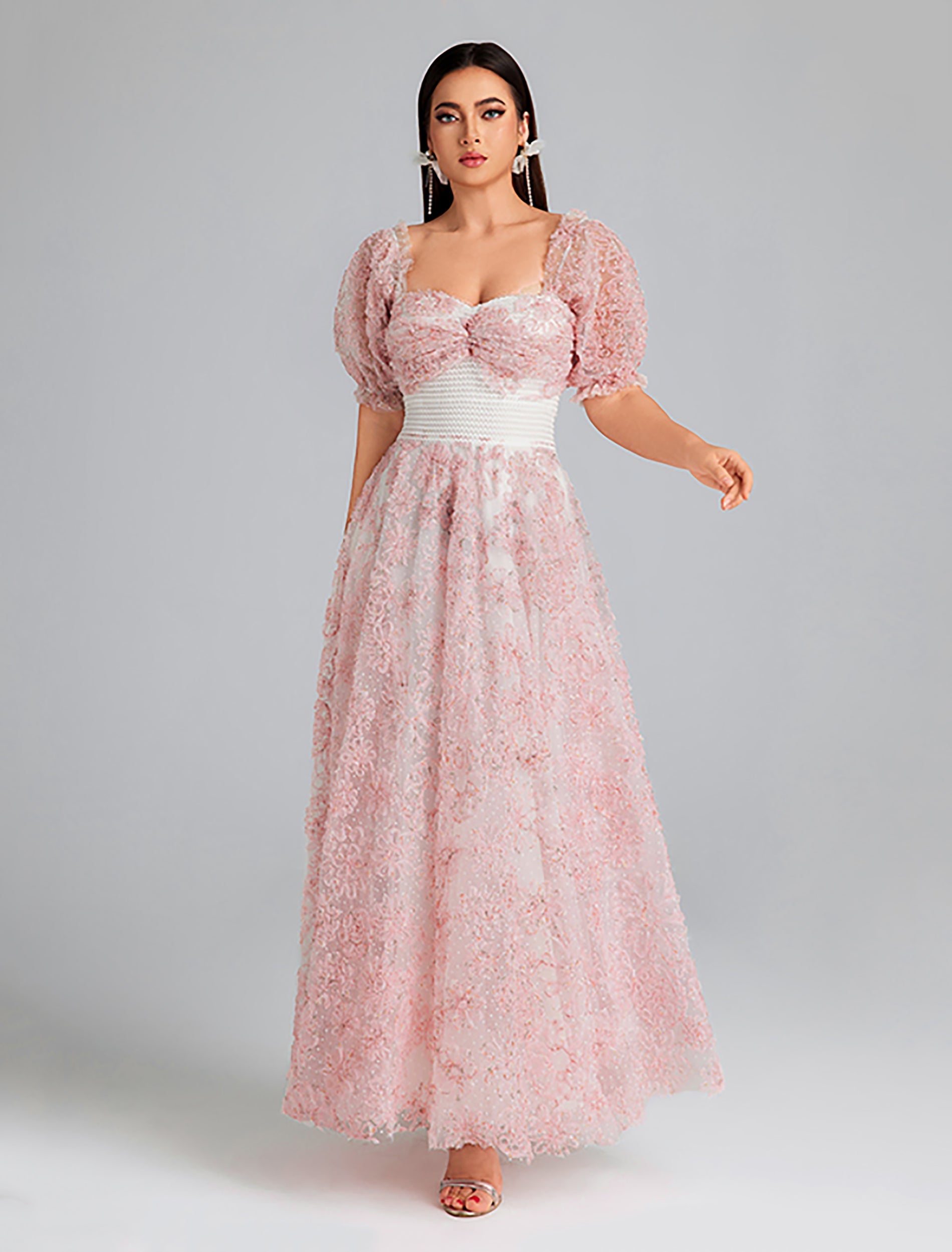 فستان نرجس زهري