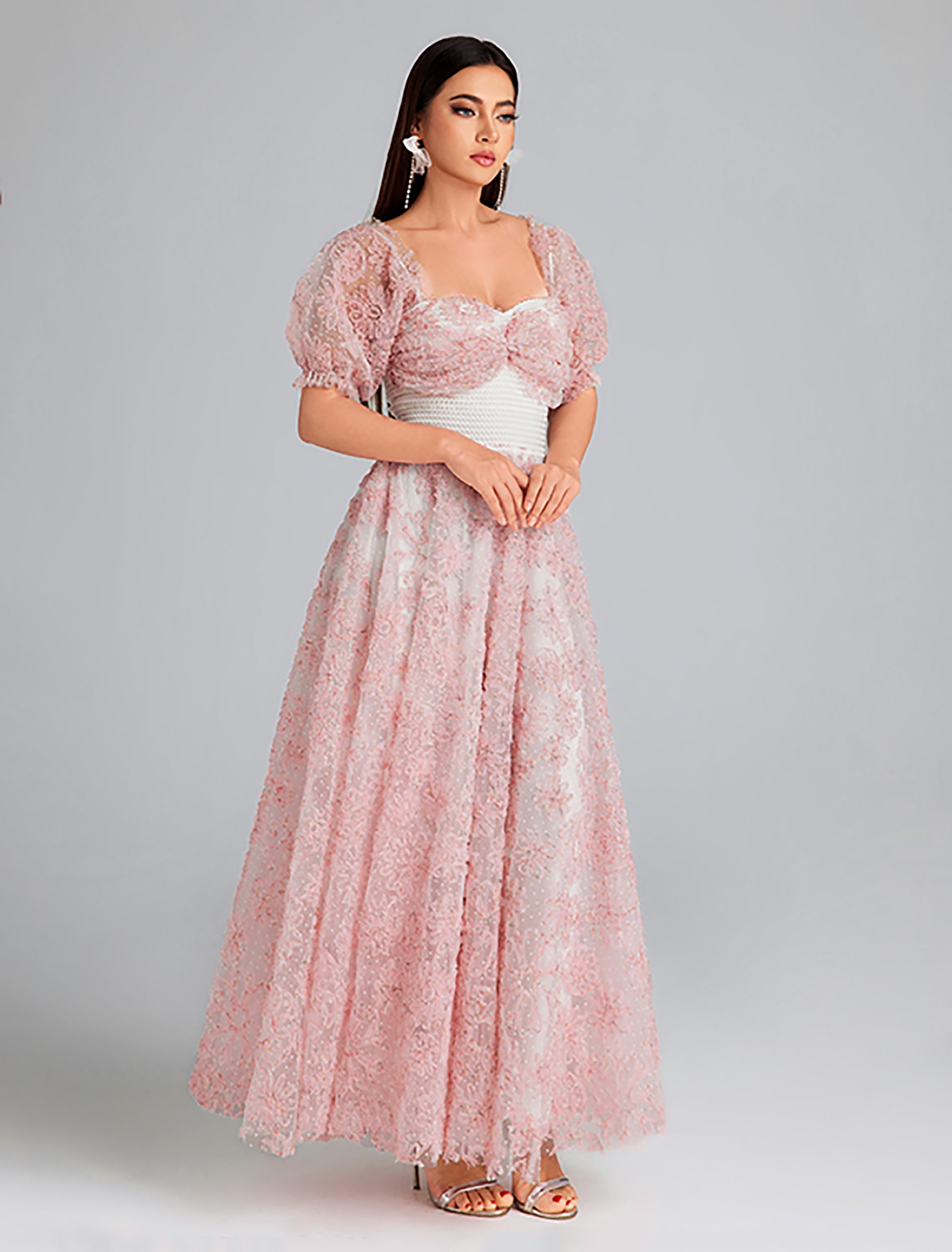 فستان نرجس زهري