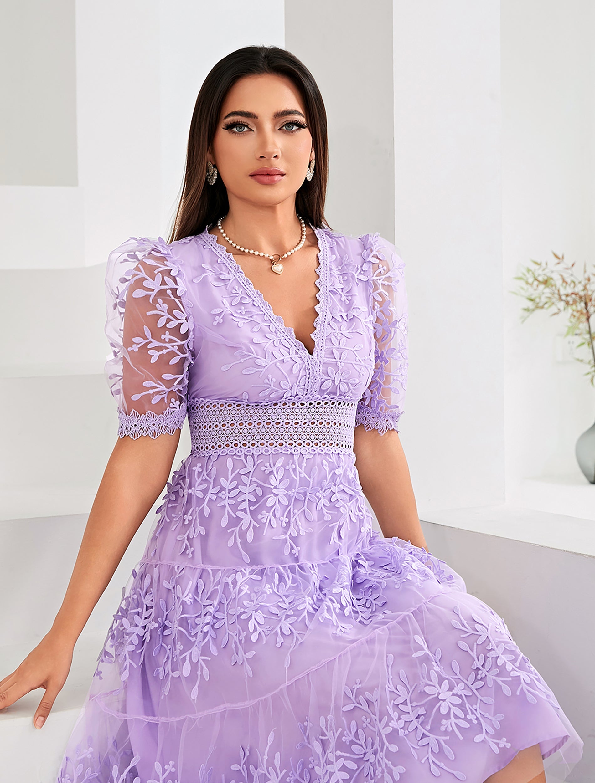 فستان نورس موف