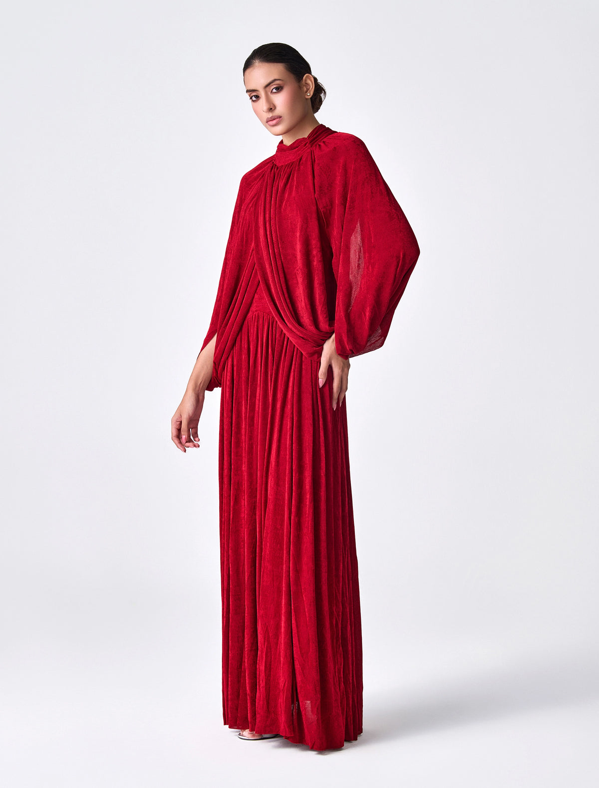 Serafina Dress - Burgundy