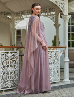 Shalky | Long Dress with Stunning Hand Embroidery for Evenings