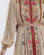 Shalky | Royal Floral Harmony Dress