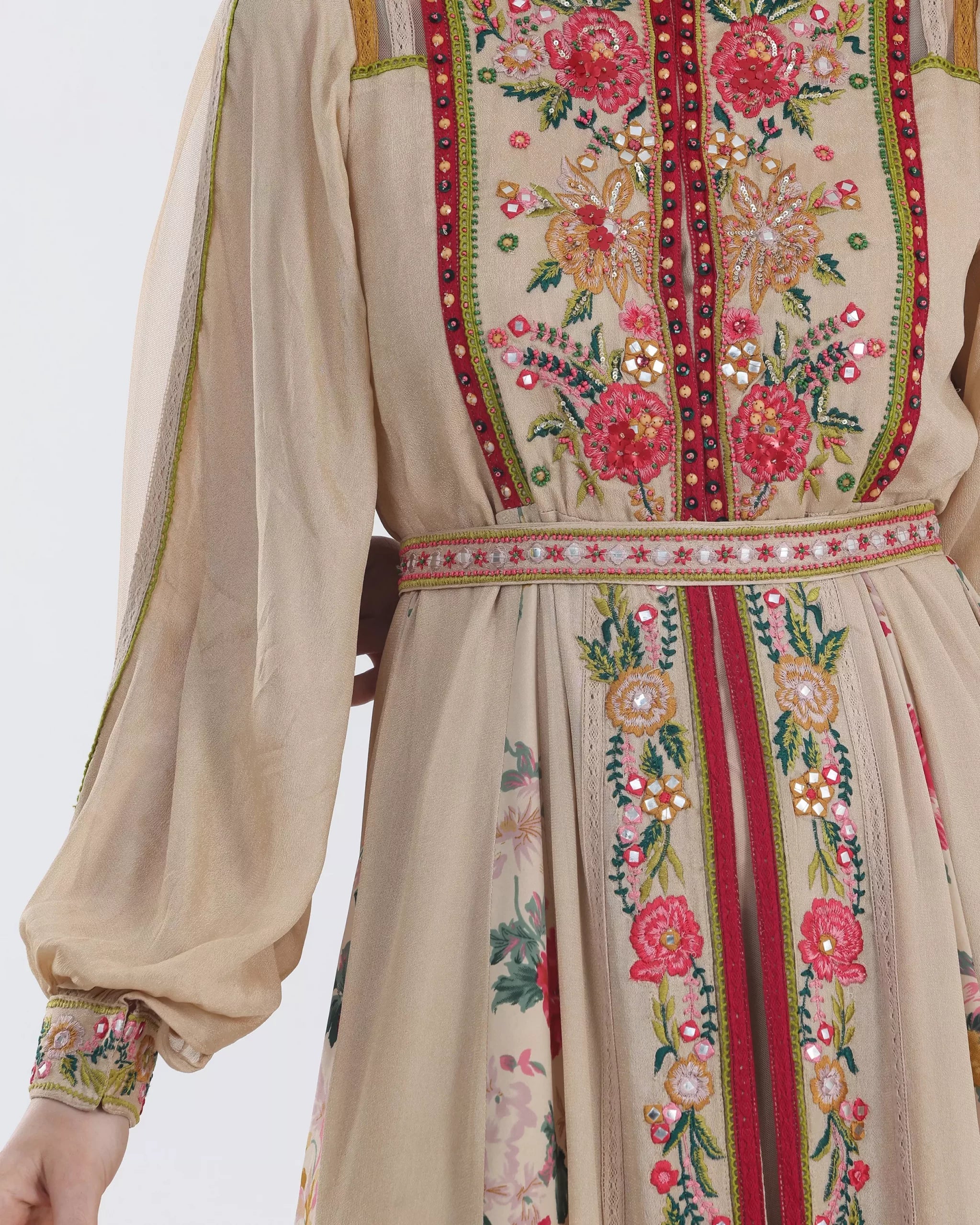 Shalky | Royal Floral Harmony Dress