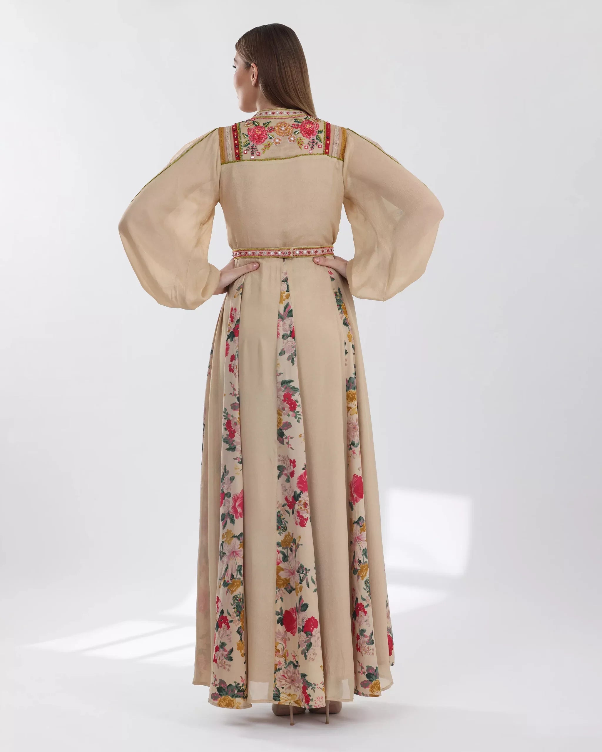 Shalky | Royal Floral Harmony Dress