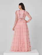 Shalky | Eveleen Dress- Pink Puffy Dress