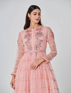 Shalky | Eveleen Dress- Pink Puffy Dress