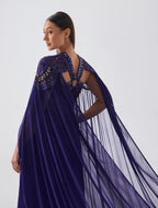Shalky | Anya Dress- Purple Royal Evening Dress