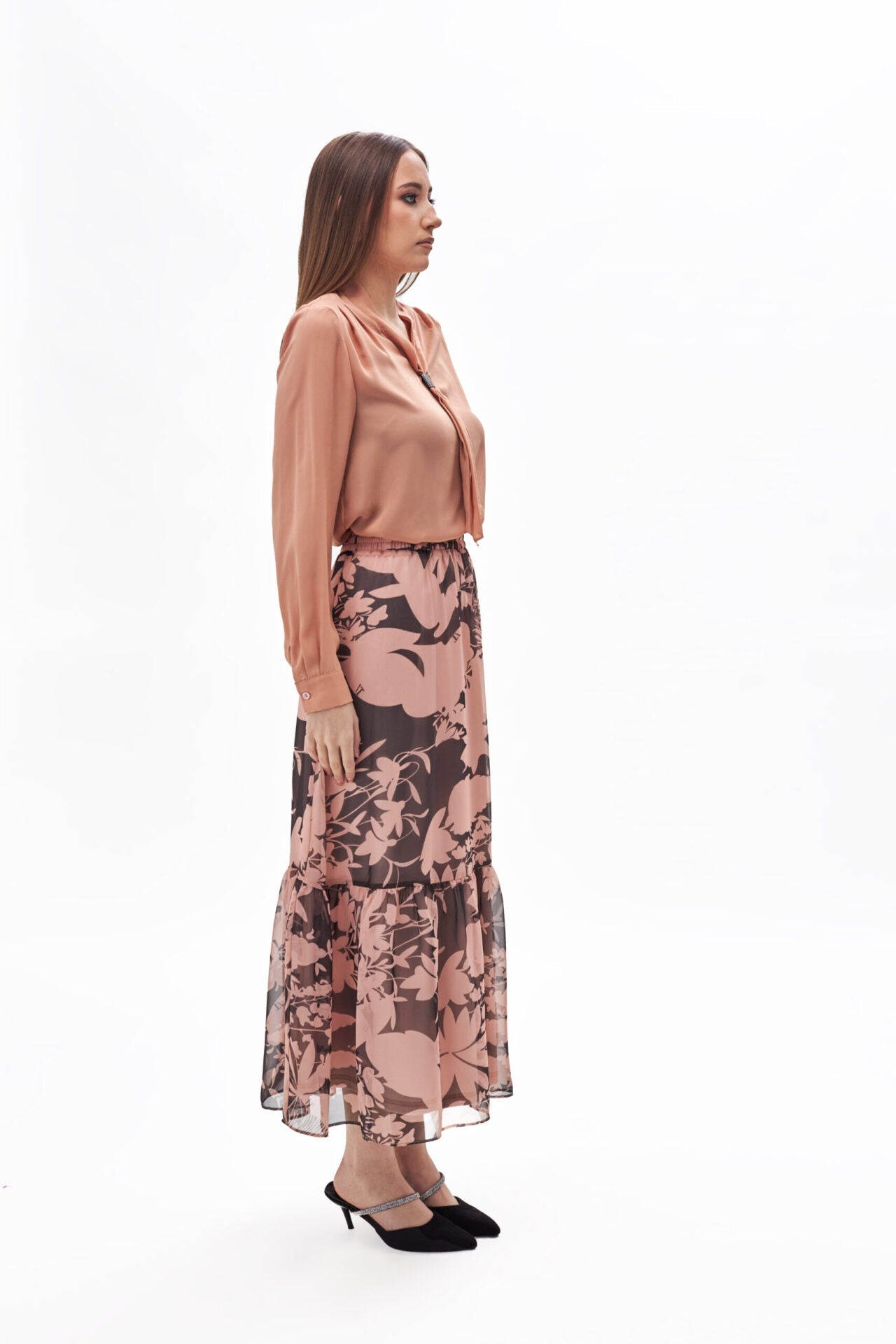 23029 top &#038; 23040 skirt orange (3)