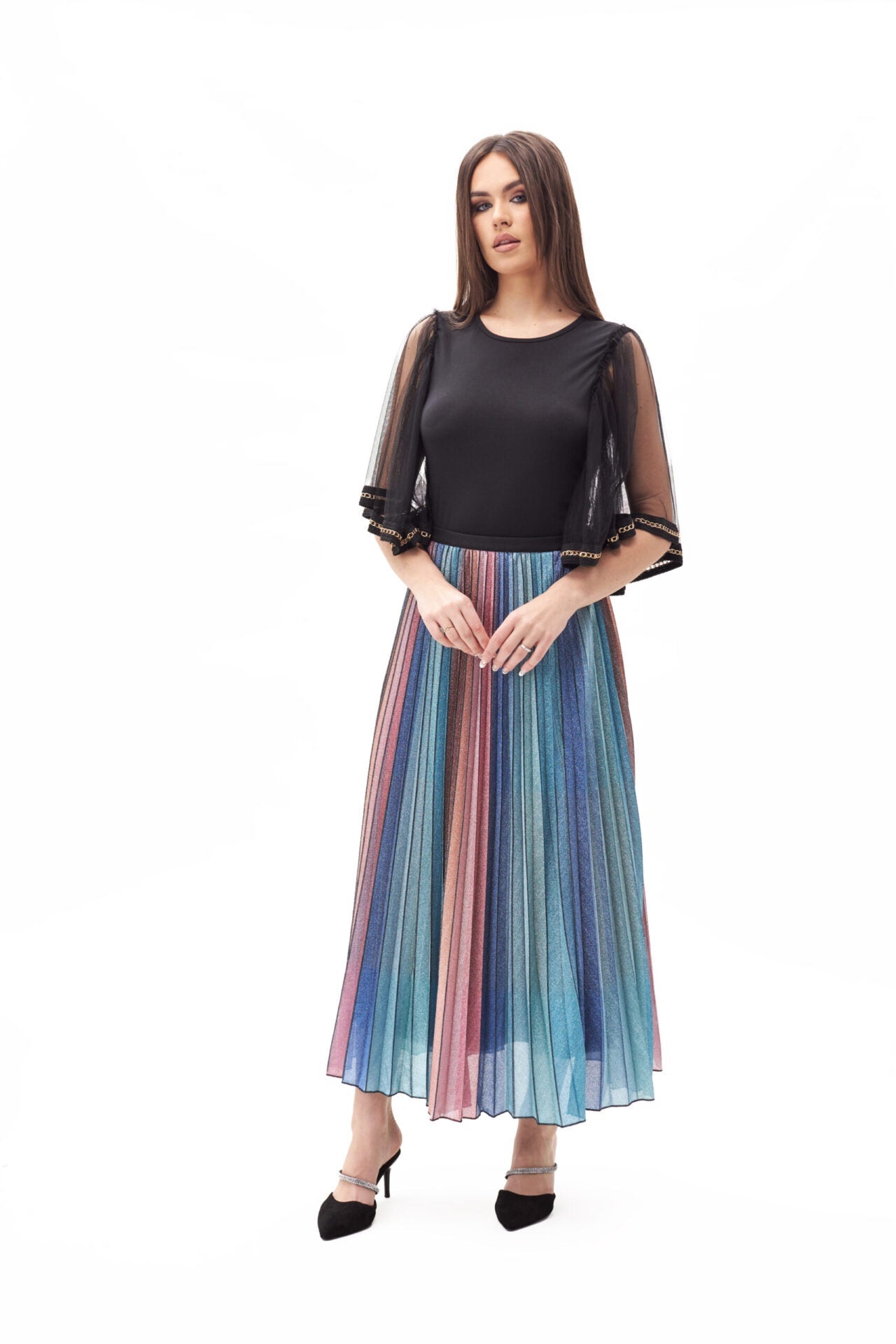 23050 Top &#038; 23051 skirt print (10)