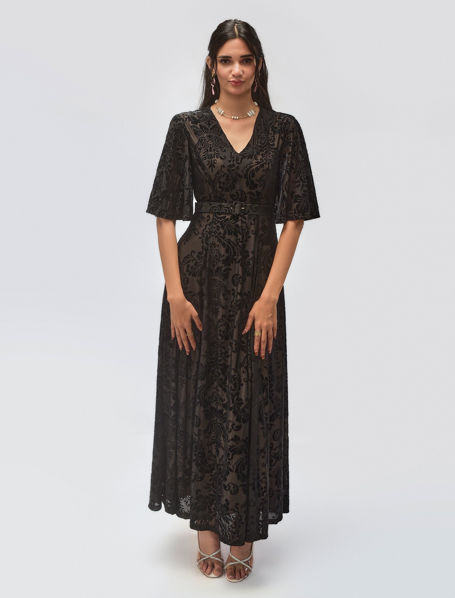 فستان نسائي مخمل