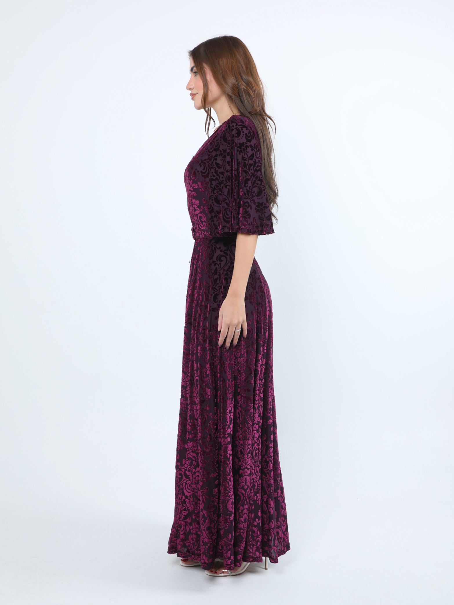 فستان نسائي مخمل