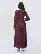 Aksinia – Burgundy