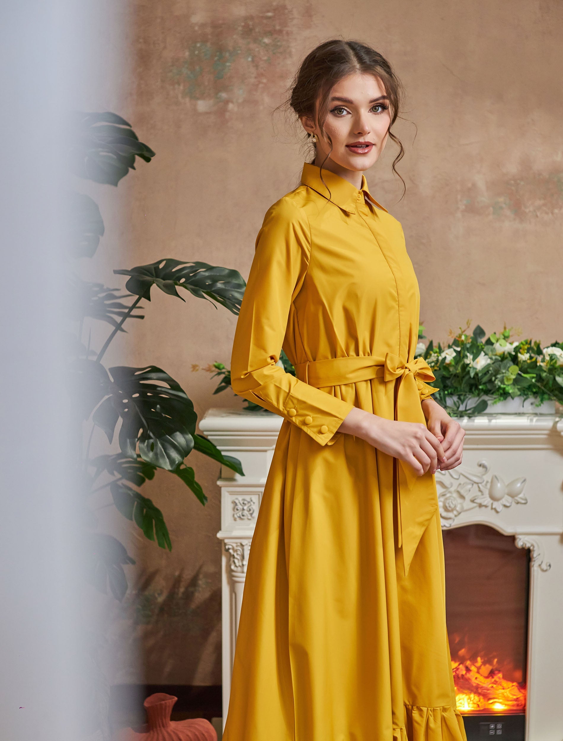 فستان ايلوريت احمر