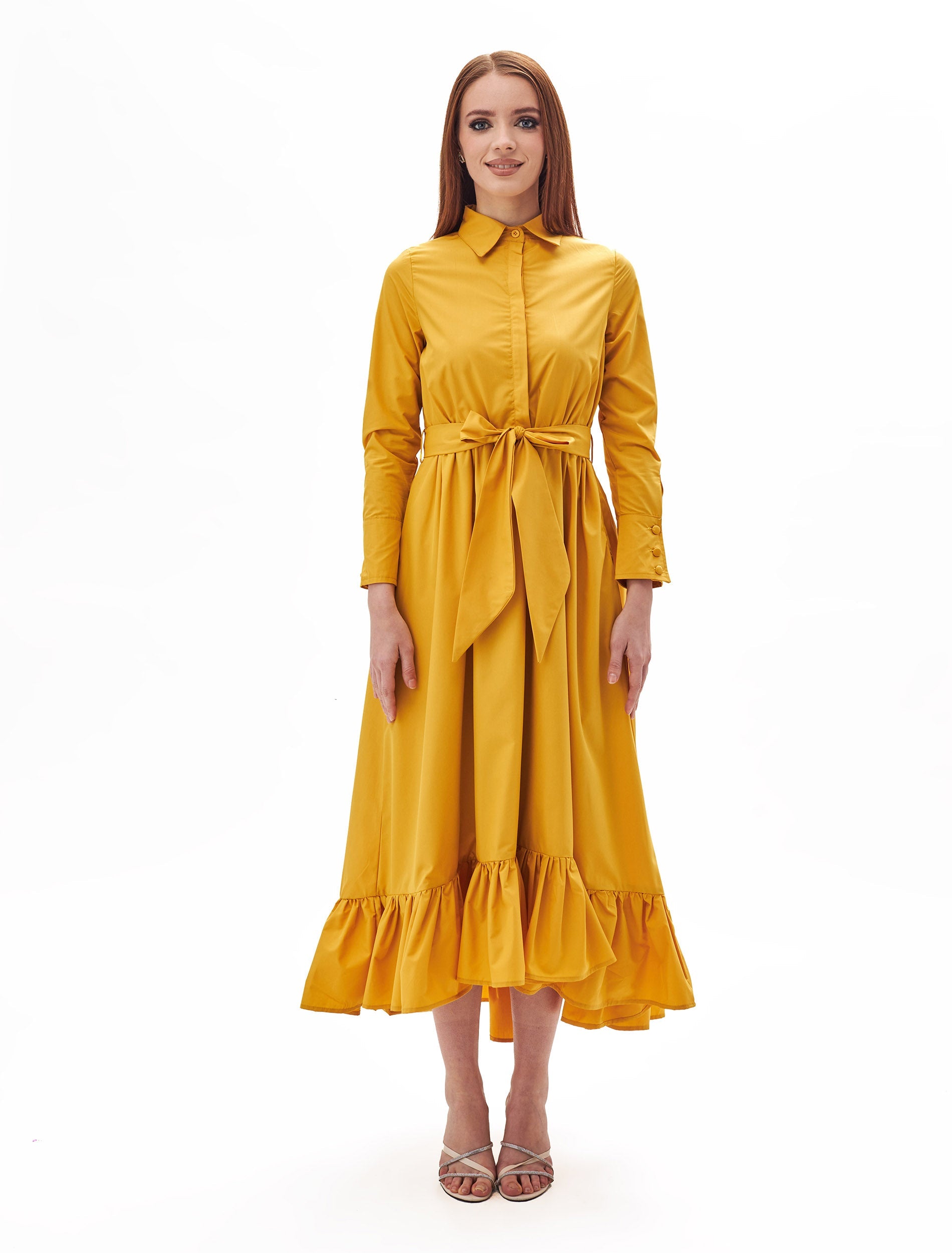 فستان ايلوريت احمر