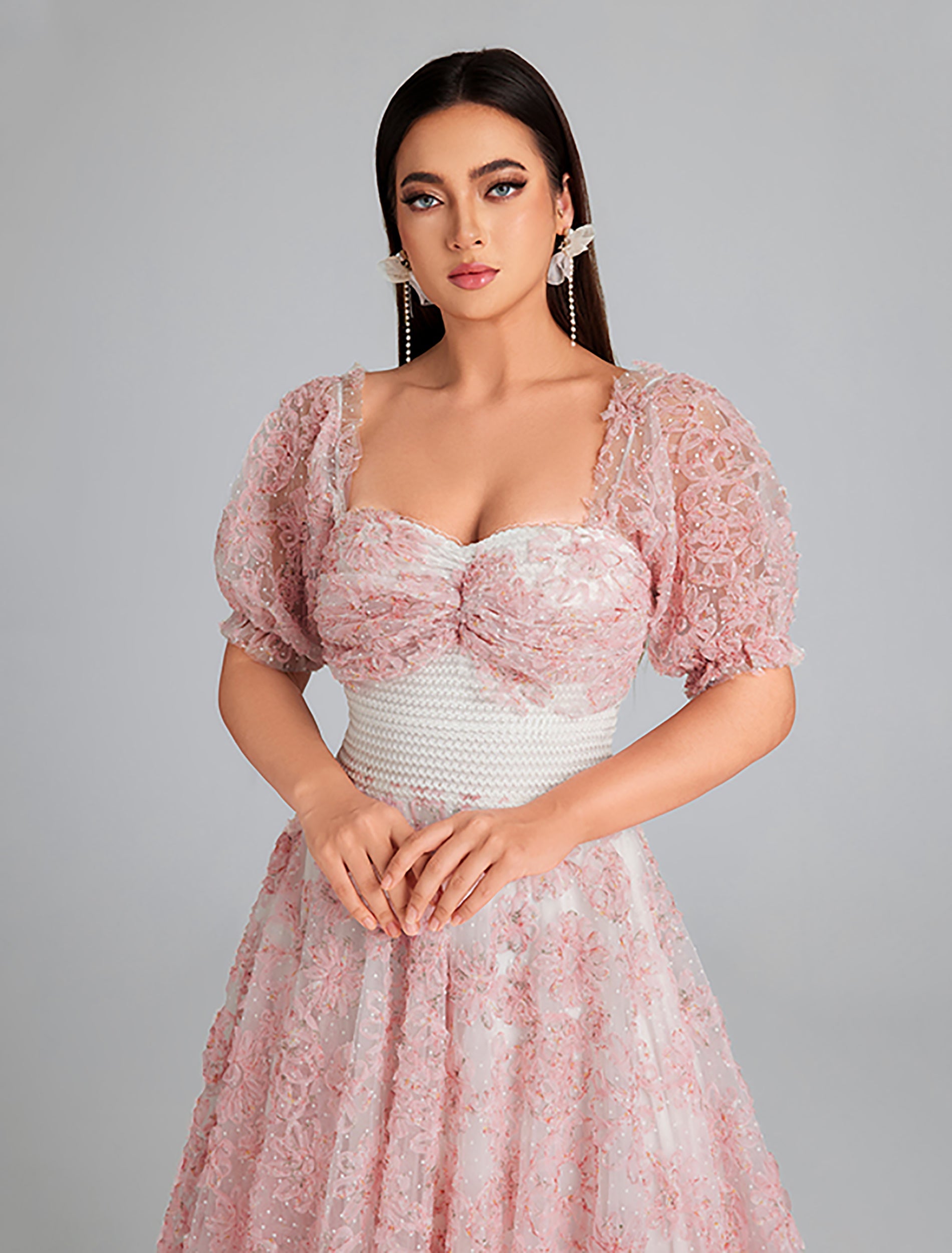 فستان نرجس زهري