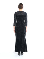 Noir Velvet Dress