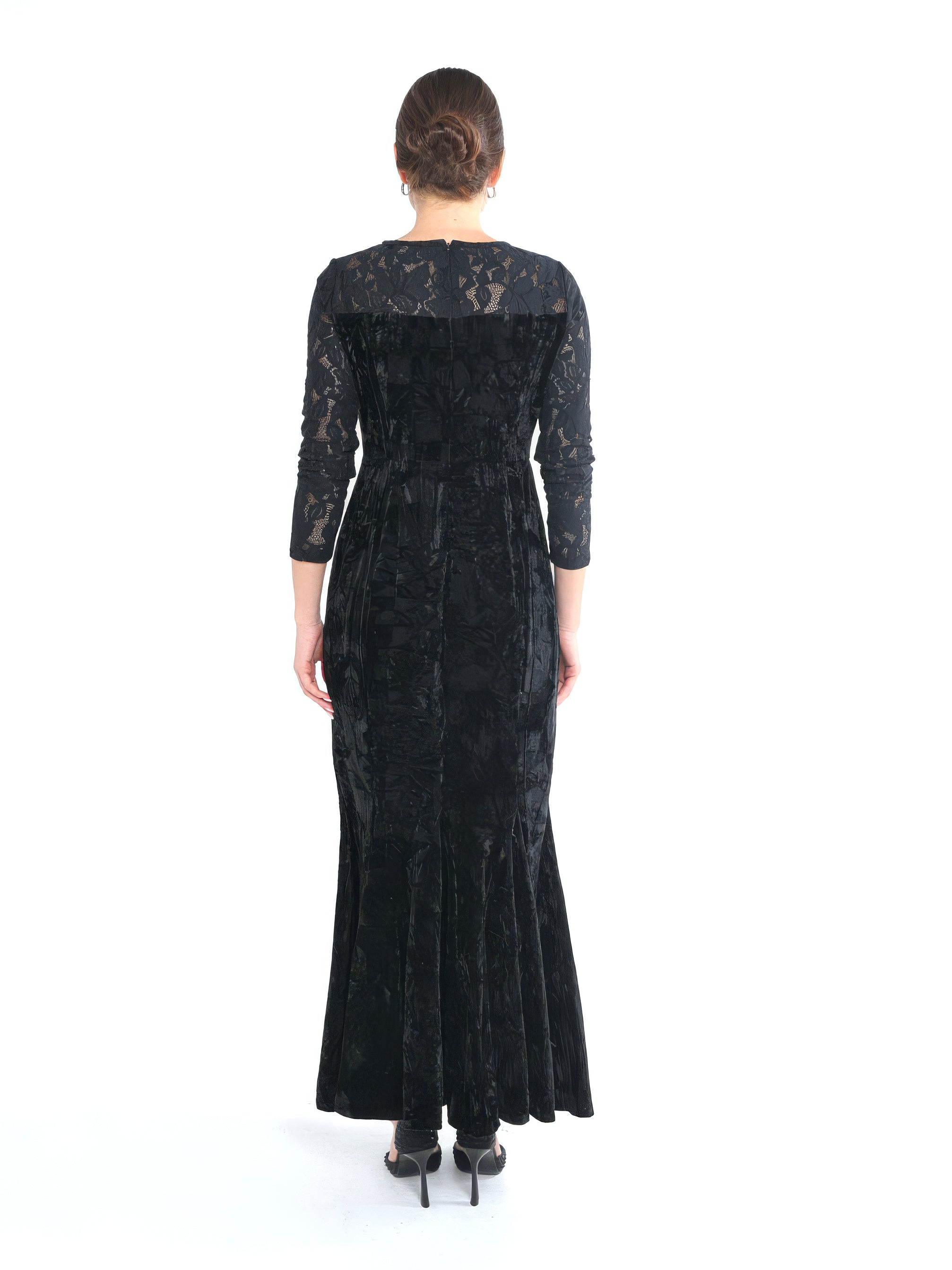Noir Velvet Dress