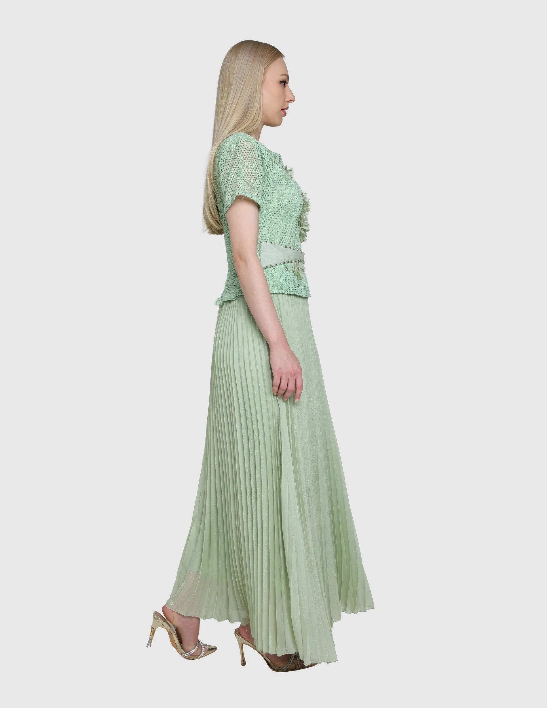 Alaya Dress - Pistache