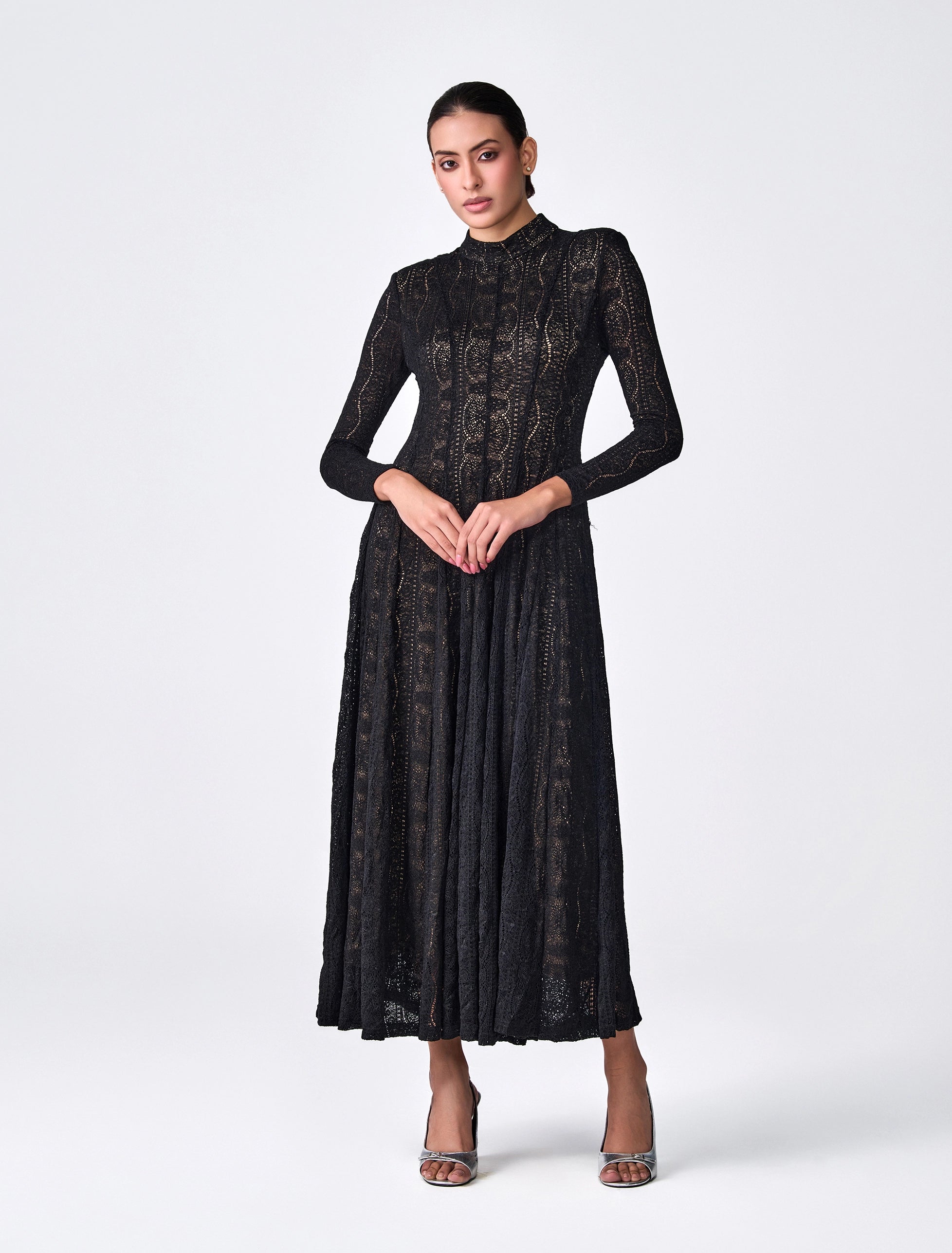 Midnight Lace Dress