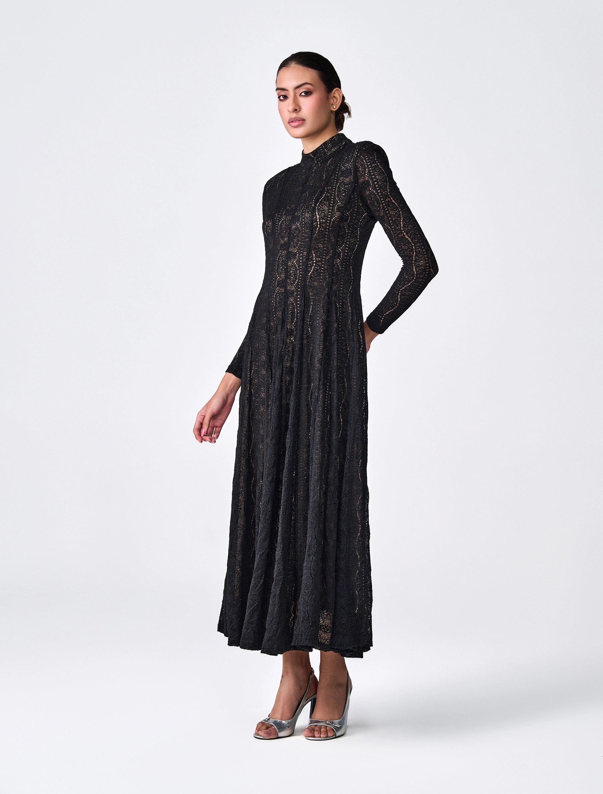 Midnight Lace Dress