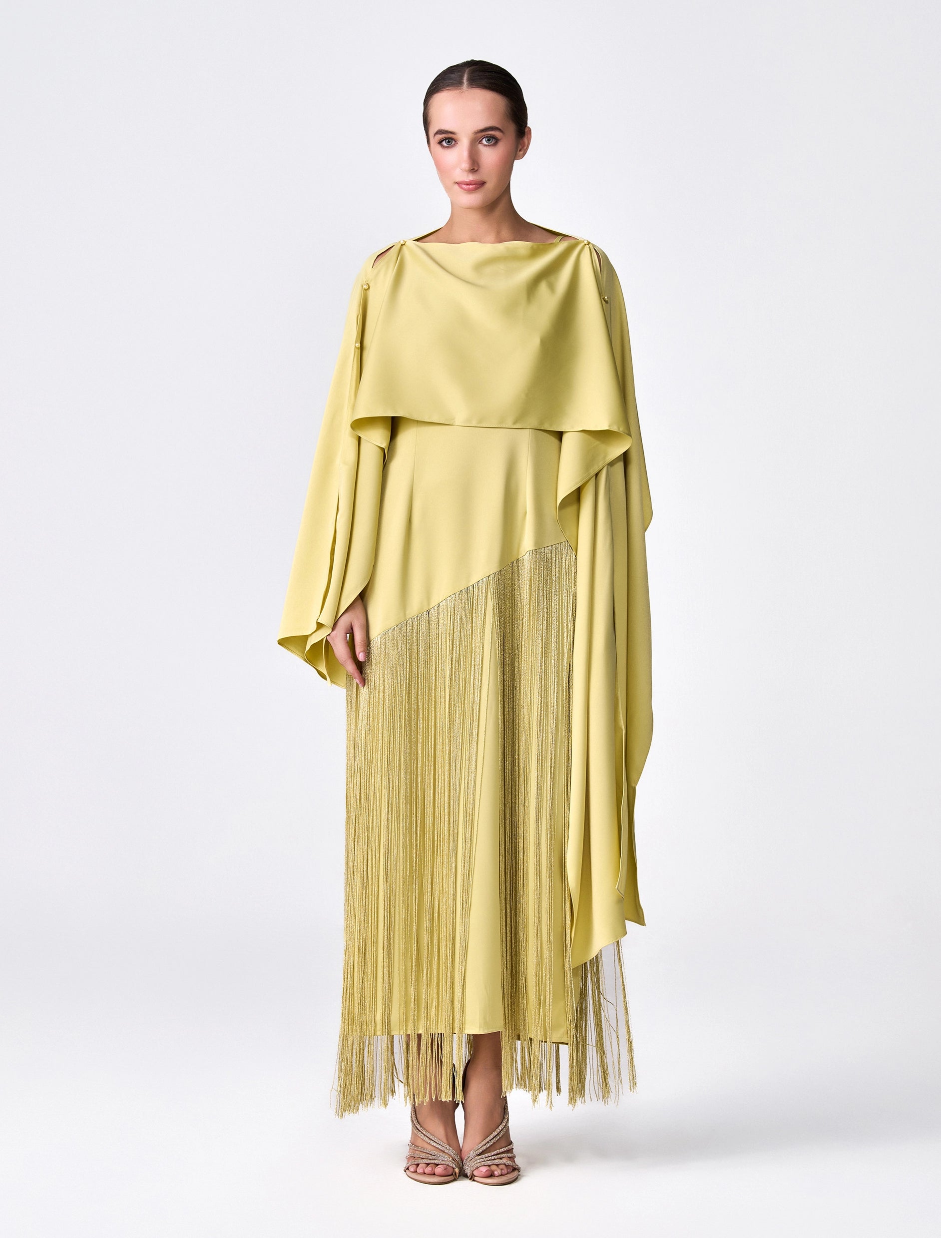 Verona Dress - Lemon