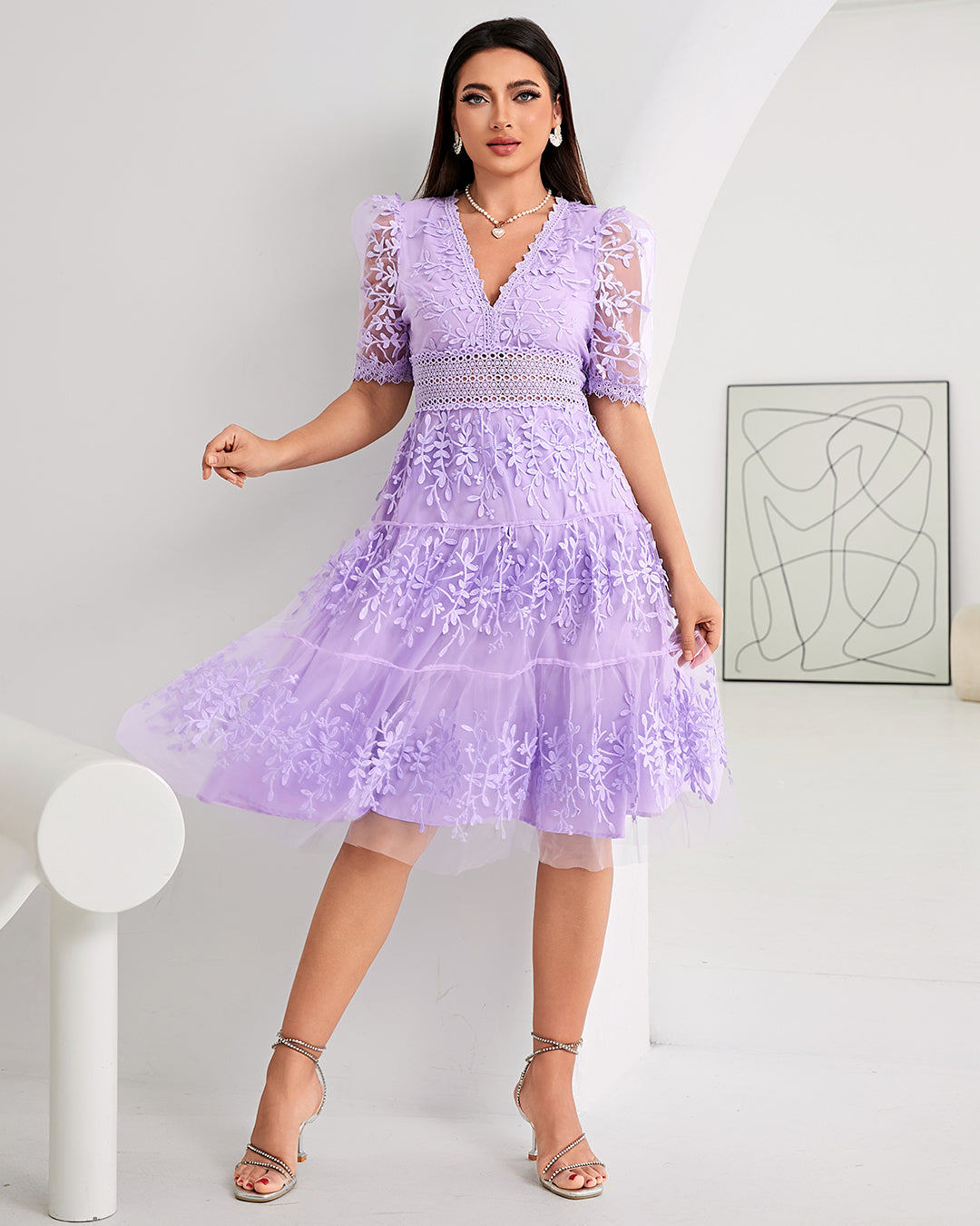 فستان نورس بيج