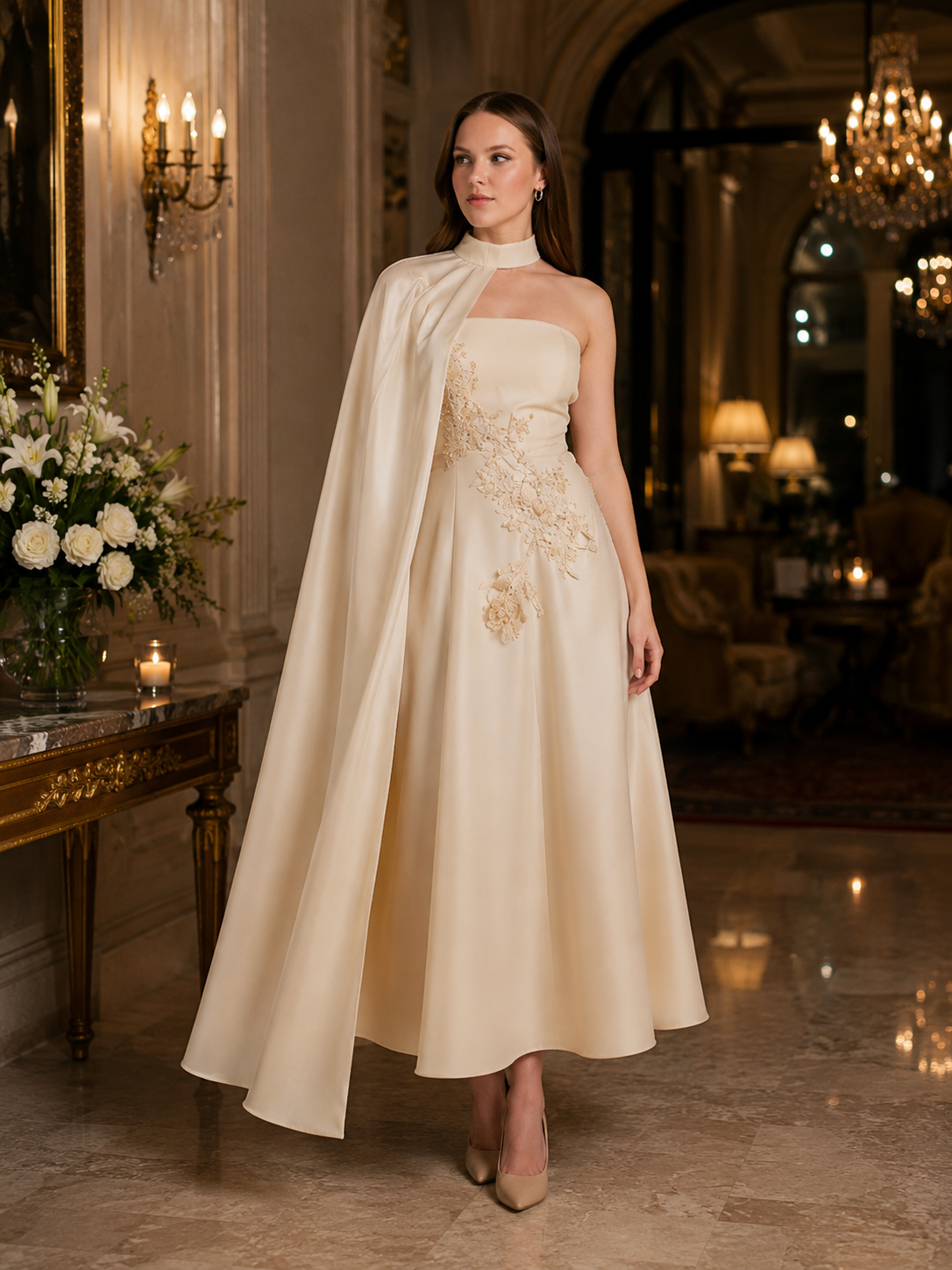Amalia Dress – Off White