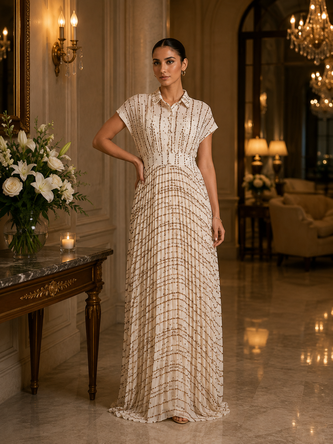 Ghala Dress – Off White