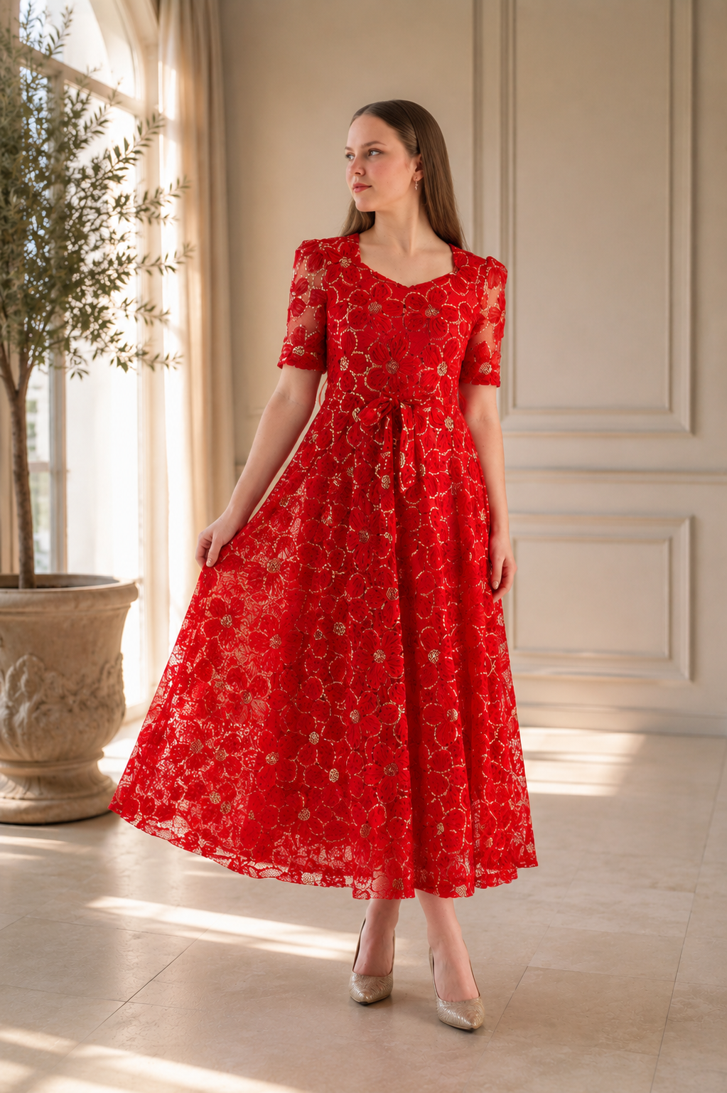 Willy Dress – Red