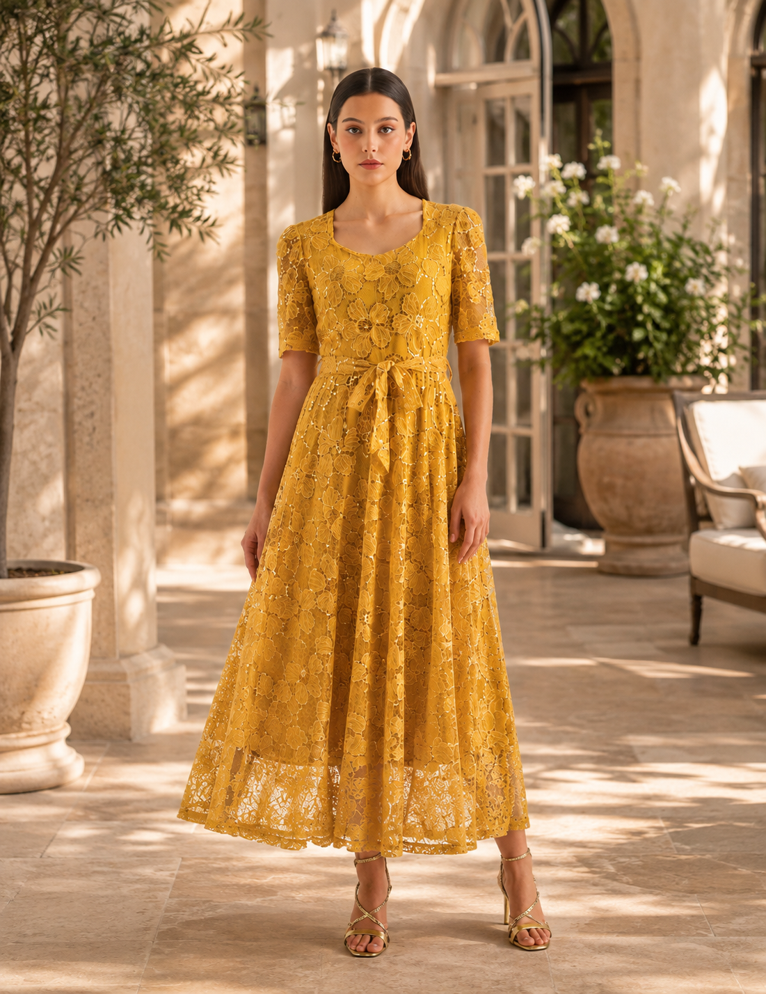 Willy Dress – Yellow