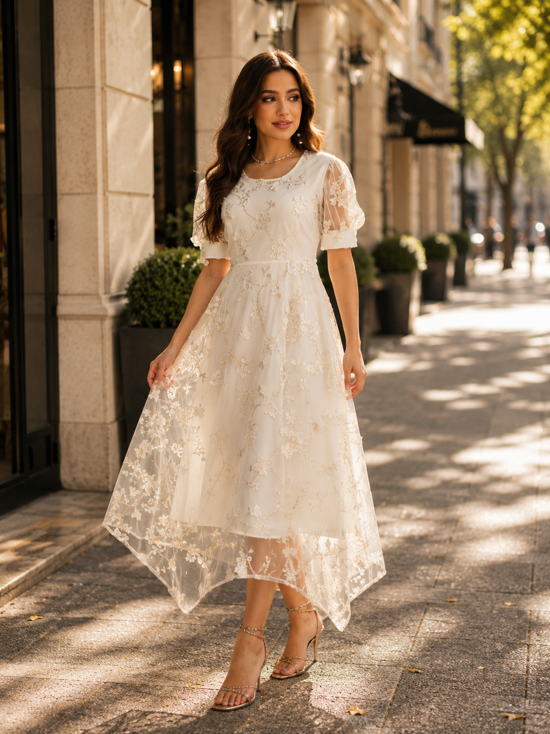 Ivana Dress – White