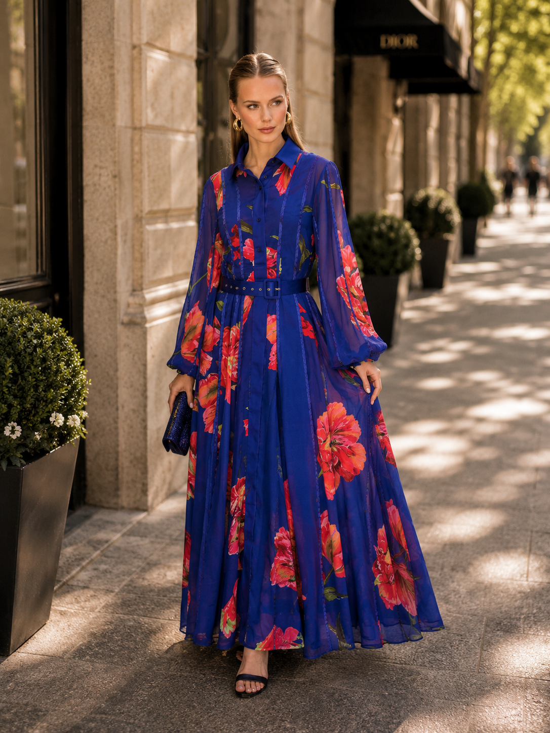 Rosalia Dress – Royal Blue