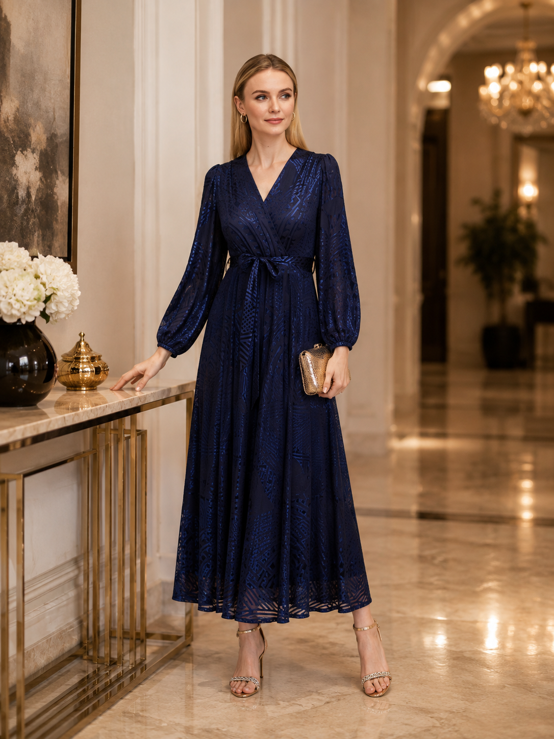 Nova Dress – Navy