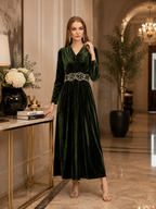 Talia Dress – Emerald Green