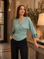 Riaza Blouse – Mint Green