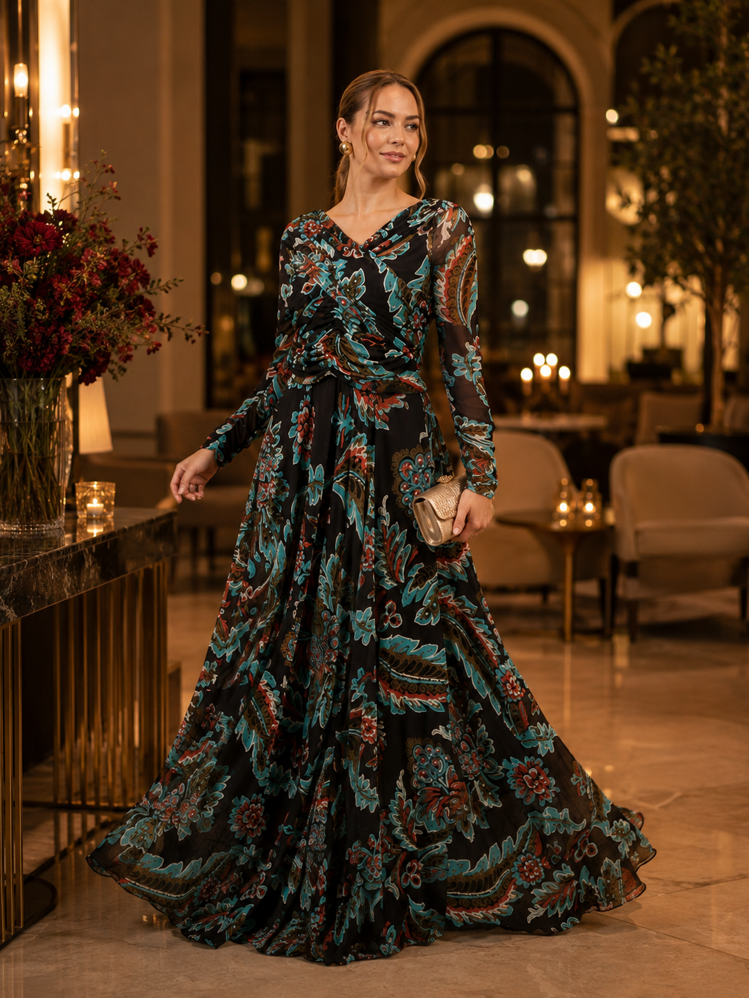 Belinda Dress – Multicolor