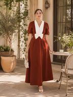 Elara Dress - Red