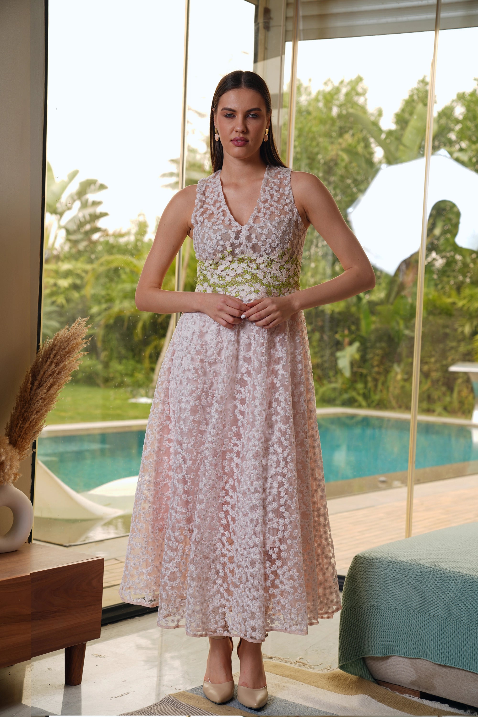 فستان روزيل دانتيل