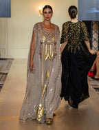 Shalky | Dark Beige Evening Dress