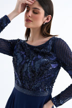 Shalky | Tara Dress- Luxurious Long Dress